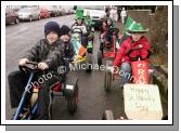 Go Karts at St Patrick's Day Parade in Shrule. Photo:  Michael Donnelly