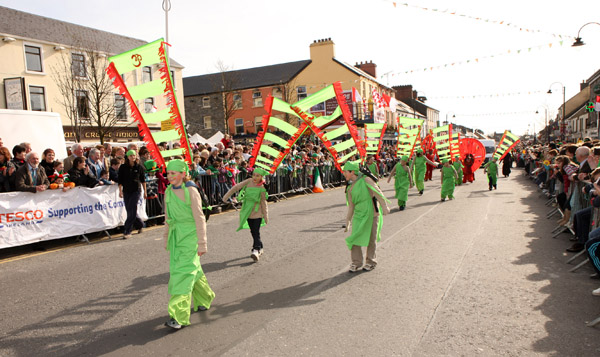 At the Claremorris St Patrick's Day Parade. Photo:  Michael Donnelly