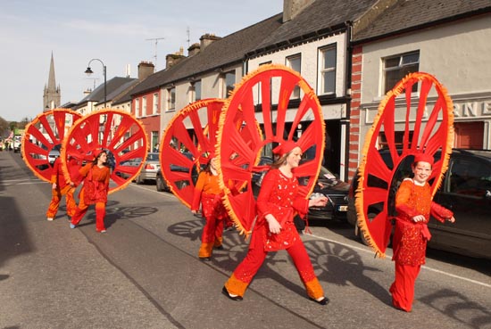 Claremorris Art pictured at the Claremorris St Patrick's Day Parade