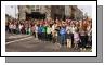 Section of the large crowd at the Claremorris St Patrick's Day Parade. Photo:  Michael Donnelly