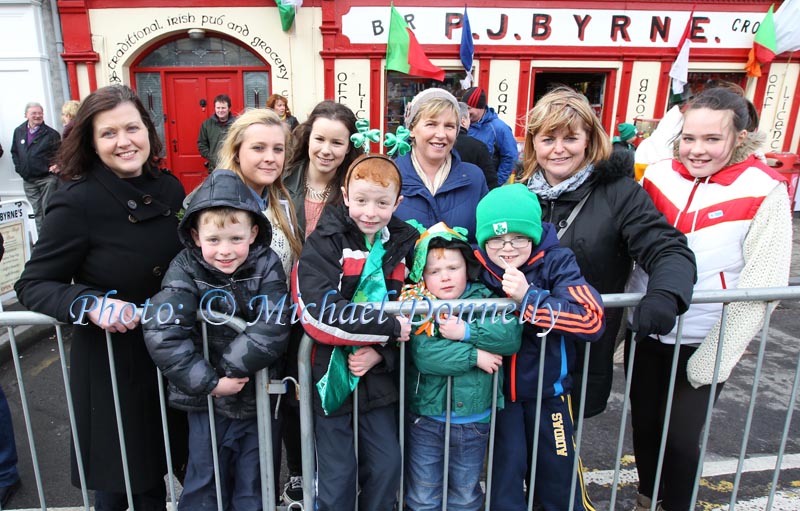 Ballinlough / Facefield group at the Claremorris St Patricks Day Parade. Photo: © Michael Donnelly