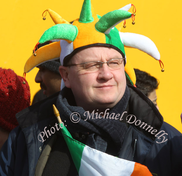Waiting for the Parade to Start at the Claremorris St Patricks Day Parade. Photo: © Michael Donnelly
