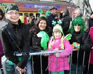 Lithuanian group enjoy the Claremorris St Patricks Day Parade. Photo: © Michael Donnelly