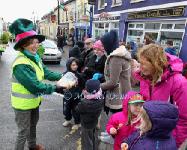 Lollipop time at the Claremorris St Patricks Day Parade. Photo: © Michael Donnelly