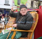 Could have done with a Cuppa myself -on Gael Scoil Uileog De Búrca Float at the Claremorris St Patricks Day Parade. Photo: © Michael Donnelly