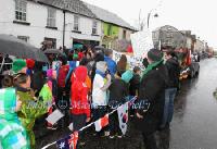 Failte Isteach from Gael Scoil Uileog De Búrca at the Claremorris St Patricks Day Parade. Photo: © Michael Donnelly