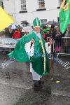 St Patrick at the Claremorris St Patricks Day Parade. Photo: © Michael Donnelly