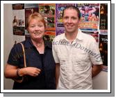 Tina McAndrew, Gortmelia, Barnatra, and James Keenaghan, Barnatra, pictured at Big Tom in the Castlebar Royal Theatre. Photo: Michael Donnelly.