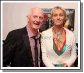 Tom Webb, Ballyhaunis and Edel Quinn, Castlerea, pictured at Big Tom in the Castlebar Royal Theatre. Photo: Michael Donnelly.