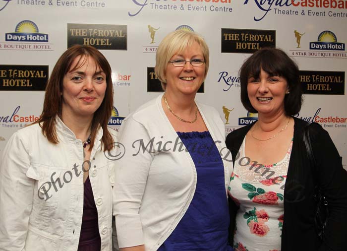Margaret Flaherty,  Kiltimagh, Bridie Doherty Swinford, and Martina Cryan Castlebar, pictured at Big Tom and the Mainliners in the TF Royal Theatre Castlebar. Photo: © Michael Donnelly
