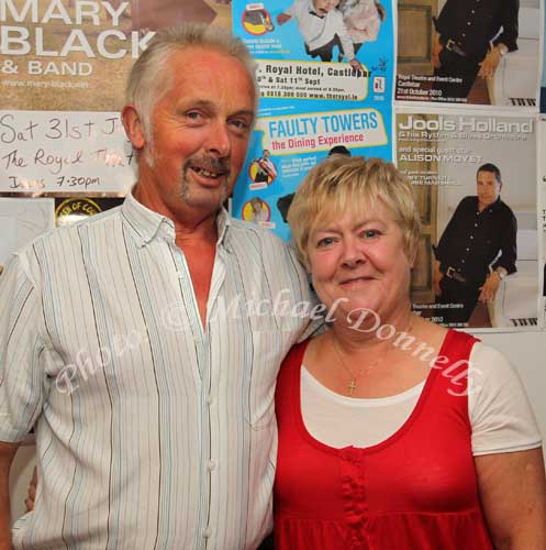 Seamus and Breege Dolan, Crossmolina, pictured at Big Tom and the Mainliners in the TF Royal Theatre Castlebar. Photo: © Michael Donnelly