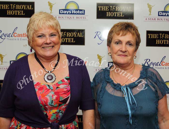 Mary Devane and Christina Kemple, Barnaderg Tuam,  pictured at Big Tom and the Mainliners in the TF Royal Theatre Castlebar. Photo: © Michael Donnelly