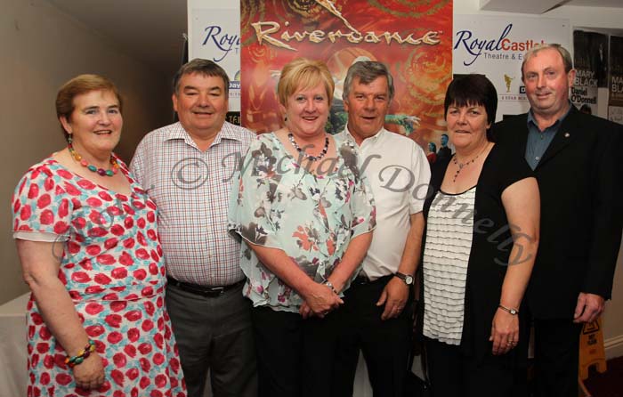 Group pictured at Big Tom and the Mainliners in the TF Royal Theatre Castlebar, from left: Eithne and Michael Brogan, Foxford; Mary and Hughie Harkin,  Coventry, (who were at "Big Tom" the previous night in Donegal) and Sadie and PJ Tiernan Loughglynn, Roscommon. Photo: © Michael Donnelly