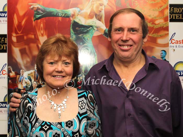 Helen Meehan, Ballyhaunis and John Conroy, Elphin, pictured at Big Tom and the Mainliners in the TF Royal Theatre Castlebar. Photo: © Michael Donnelly