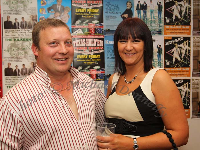 Michael John Perry and Anne Meehan, Bunanadden, pictured at Big Tom and the Mainliners in the TF Royal Theatre Castlebar. Photo: © Michael Donnelly