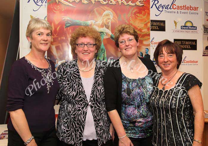Pictured at Big Tom and the Mainliners in the TF Royal Theatre Castlebar, fromlft: Noreen Murphy,  Swinford,  Margaret Finn, Bohola, Jackie McDermott, and Bridie Browne, Castlebar. Photo: © Michael Donnelly