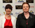 Mary Goodman and Julia Howard, Ballina, pictured at Big Tom and the Mainliners in the TF Royal Theatre Castlebar. Photo: © Michael Donnelly