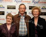 Teresa and Vincent Kelly and Bernie Cawley, Crossmolina pictured at Big Tom and the Mainliners in the TF Royal Theatre Castlebar. Photo: © Michael Donnelly