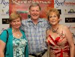 Freda O'Malley, Islandeady and Padraic and Mary Hanahoe, Westport, pictured at Big Tom and the Mainliners in the TF Royal Theatre Castlebar. Photo: © Michael Donnelly