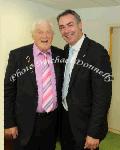  Big Tom (McBride) and Donnacha Roche, Venue & Operations Manager TF Royal Theatre, Castlebar. Photo: © Michael Donnelly