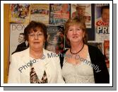 Sheila Dunne, Faulmore and Kay Keane, Belmullet, pictured at Big Tom and the Mainliners in the TF Royal Theatre, Castlebar. Photo:  Michael Donnelly