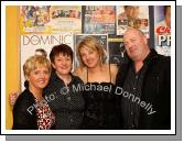 Evelyn Mahon, Dundalk, Carmel McManus, Lisnaskea Co Fermanagh, Deirdre O'Dowd Convoy Co Donegal and Liam McElchar, Claudy Co Tyrone pictured at Big Tom and the Mainliners in the TF Royal Theatre, Castlebar. Photo:  Michael Donnelly