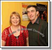 Ann and Cecil Ormsby Crossmolina, pictured at Big Tom and the Mainliners in the TF Royal Theatre, Castlebar. Photo:  Michael Donnelly