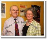 James Joyce and Helen Berry Clifden pictured at Big Tom and the Mainliners in the TF Royal Theatre, Castlebar. Photo:  Michael Donnelly