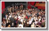 A huge crowd applaud Big Tom and the Mainliners  as he comes on stage in the TF Royal Theatre, Castlebar on Firday night last.  Photo:  Michael Donnelly