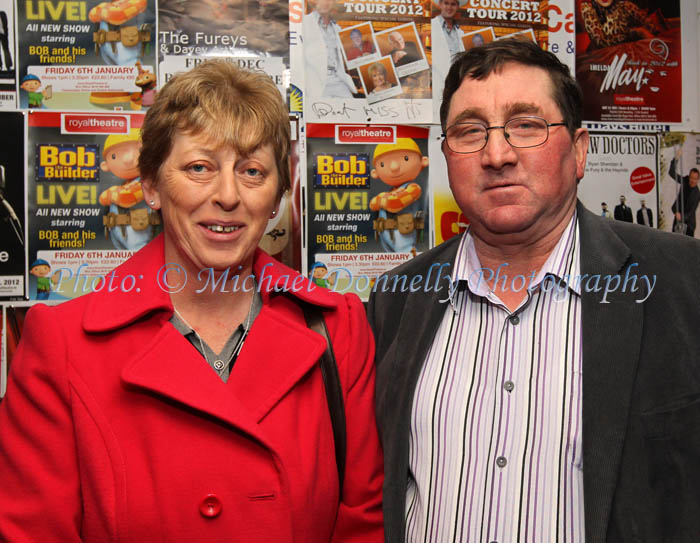 Bridie and Dominic McDonnell, Westport, pictured at  Brendan Grace in the Royal Theatre Castlebar. Photo: © Michael Donnelly Photography