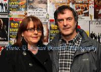 Pauline and Michael Dunleavy, Balla pictured at Brendan Grace in the Royal Theatre Castlebar. Photo: © Michael Donnelly Photography