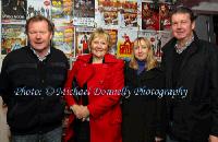 Michael, Irene, Barbara and Sean O'Hora, Knockmore, pictured at Brendan Grace in the Royal Theatre Castlebar. Photo: © Michael Donnelly Photography