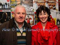 Pat and Kathleen Hughes, Caherlistrane Galway pictured at Brendan Grace in the Royal Theatre Castlebar. Photo: © Michael Donnelly Photography