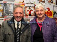Tom and Maureen McGrath, Ballyglass, pictured at Brendan Grace in the Royal Theatre Castlebar. Photo: © Michael Donnelly Photography