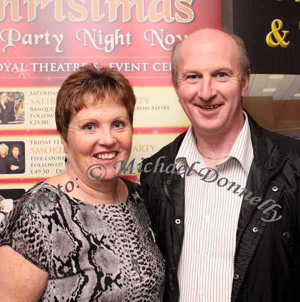 Anne McGroary Inver Co Donegal and Eamonn Mc Philomey Inver and Mid West Radio, pictured at Charlie Pride in the TF Royal Hotel and Theatre Castlebar.Photo:  Michael Donnelly