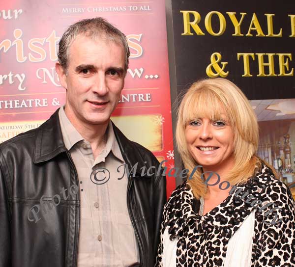 JP Gavin and Elaine Wright Kincon Ballina, pictured at Charlie Pride in the TF Royal Hotel and Theatre Castlebar.Photo:  Michael Donnelly