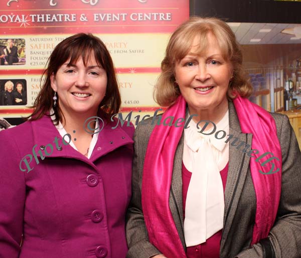Caroline Vahey and Eileen Sheridan Ballinrobe, pictured at Charlie Pride in the TF Royal Hotel and Theatre Castlebar.Photo:  Michael Donnelly