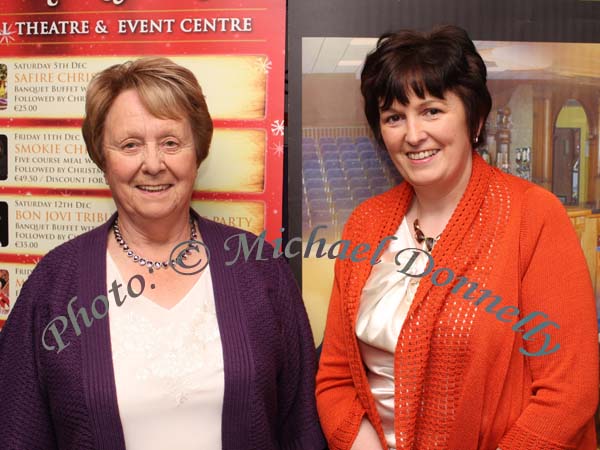 Winnie Donaghey, Randalstown and Anna McGurk, Cookstown pictured at Charlie Pride in the TF Royal Hotel and Theatre Castlebar.Photo:  Michael Donnelly