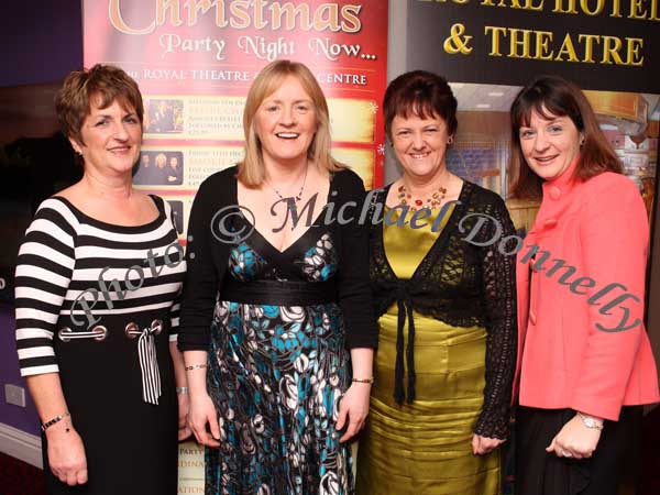 Castleplunkett ladies pictured at Charlie Pride in the TF Royal Hotel and Theatre Castlebar, from left: Marian Keane, Bernie McNamara, Geraldine Shannonnand Lorraine Keane .Photo:  Michael Donnelly
