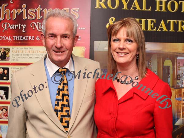 John and Patricia Cawley, Ballina pictured at Charlie Pride in the TF Royal Hotel and Theatre Castlebar.Photo:  Michael Donnelly