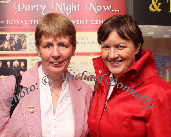 Anna McLoughlin, Kilkelly and Margaret Owens, Carracastle, pictured at Charlie Pride in the TF Royal Hotel and Theatre Castlebar.Photo:  Michael Donnelly
