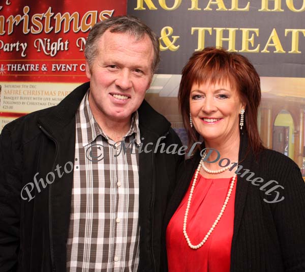 Jimmy and Breda Lavelle, Belmullet, pictured at Charlie Pride in the TF Royal Hotel and Theatre Castlebar.Photo:  Michael Donnelly