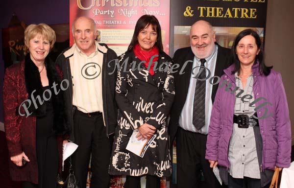 Pictured at Charlie Pride in the TF Royal Hotel and Theatre Castlebar, from left: Mary and John  Moylette, Islandeady; Rosemary Mone, Keady, Armagh; Ignatius Goggins, Islandeady and Claire Burns, Keady, Armagh. Photo:  Michael Donnelly