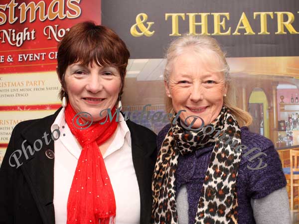 Ellen O'Mahoney and Margaret Gannon, Castlebar pictured at Charlie Pride in the TF Royal Hotel and Theatre Castlebar. Photo:  Michael Donnelly