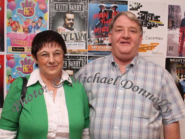 Mary and Francie O'Brien, Beltra, Sligo pictured at Charlie Pride in the TF Royal Hotel and Theatre Castlebar. Photo:  Michael Donnelly