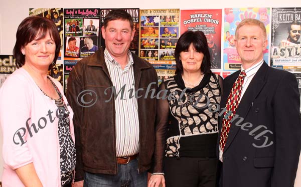 Pictured at Charlie Pride in the TF Royal Hotel and Theatre Castlebar, from left: Agnes and Noel Murtagh, Termonbarry  and Olive and Jim Rowan, Longford. Photo:  Michael Donnelly