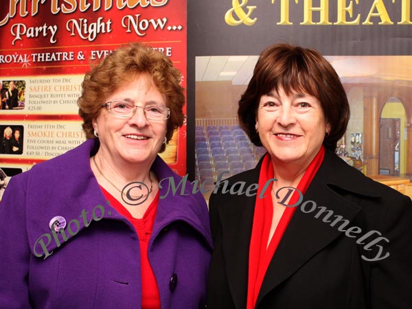 Christina Boland, Portumna, Galway and Kitty Flaherty, Duleek, Co Meath, pictured at Charlie Pride in the TF Royal Hotel and Theatre Castlebar.Photo:  Michael Donnelly