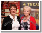 Maureen McCumiskey and Kate McClory, Warrenpoint pictured at Charlie Pride in the TF Royal Hotel and Theatre Castlebar.Photo:  Michael Donnelly