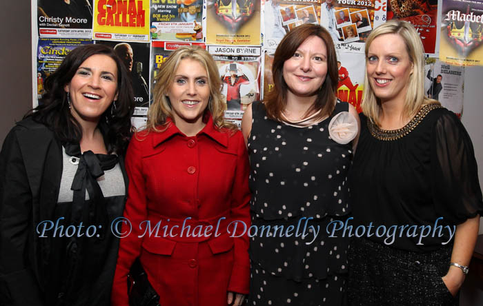 Pictured at the Imelda May New Years Eve Concert in the Royal Theatre Castlebar from left: Sharon Commins, Corofin; Catherine McGrath, Oranmore; Orlaith Mannion, Claregalway and Carmel Browne, Taylors Hill, Galway. Photo: © Michael Donnelly Photography