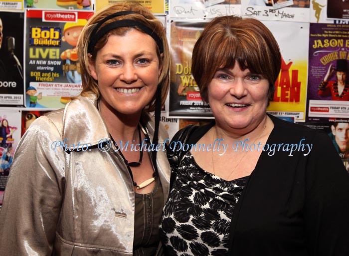 Louise Cagney, Pontoon and Marcella McHale, Cloghans Knockmore, pictured at the Imelda May New Year's Eve Concert in the Royal Theatre Castlebar. Photo: © Michael Donnelly Photography 
